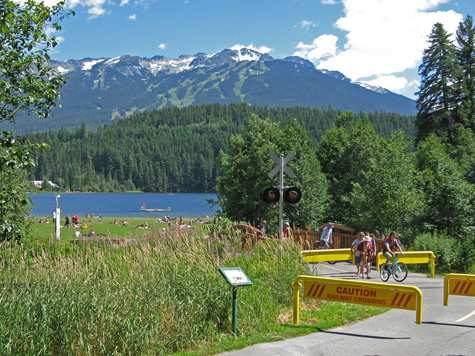Cycling in Whistler Canada