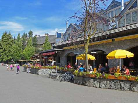 Village Square in Whistler Canada