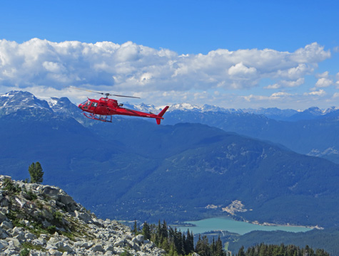 Helicopter Tours at Whistler BC