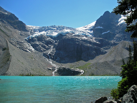 Joffre Lake, north of Whistler