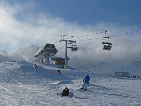 Chairlift at Whistler Blackcomb