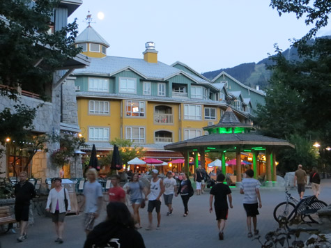 Nightlife in Whistler BC, Canada