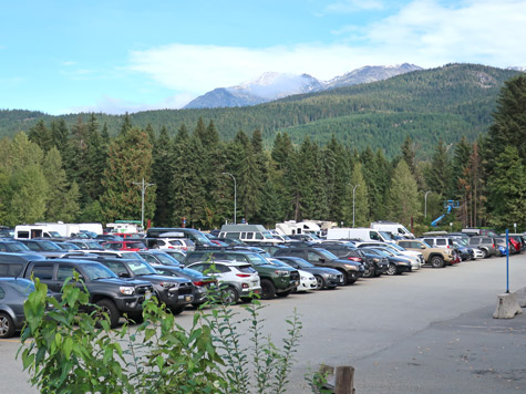 Whistler Parking Lots